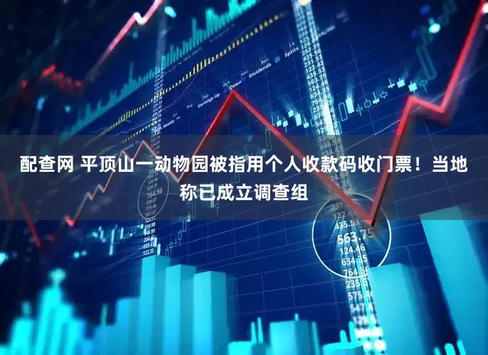 配查网 平顶山一动物园被指用个人收款码收门票！当地称已成立调查组
