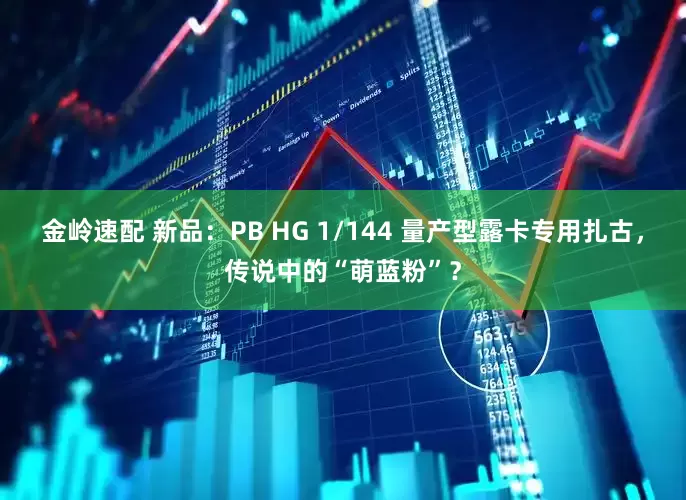 金岭速配 新品：PB HG 1/144 量产型露卡专用扎古，传说中的“萌蓝粉”？