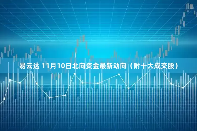 易云达 11月10日北向资金最新动向（附十大成交股）